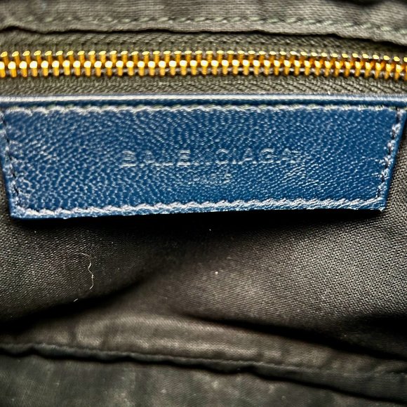 FINAL DROP!  Balenciaga Metallic Edge  Hip Crossbody / Clutch Shoulder Bag EUC - Picture 10 of 16